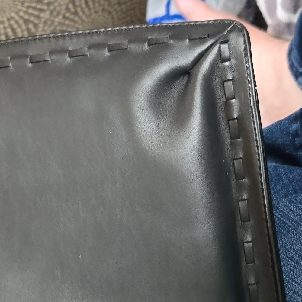 Vintage Leather Coach Bag In Black, East West Shoulder Bag, EUC - Picture 8 of 11
